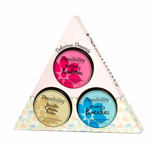 Triangle Body Butter Gift Box