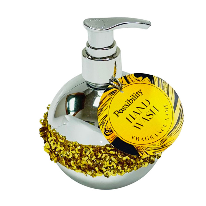 Luxury Silver & Gold 340ml Hand Soap