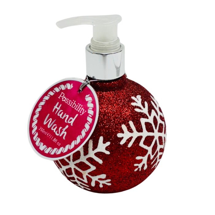 Red 350ml Snowflake Hand Wash