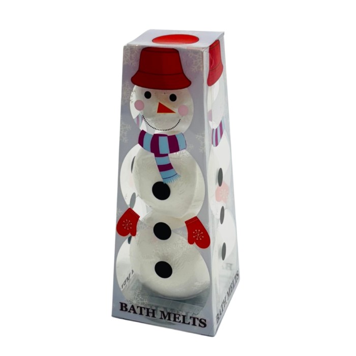 Snowman Bath Melts Box Set